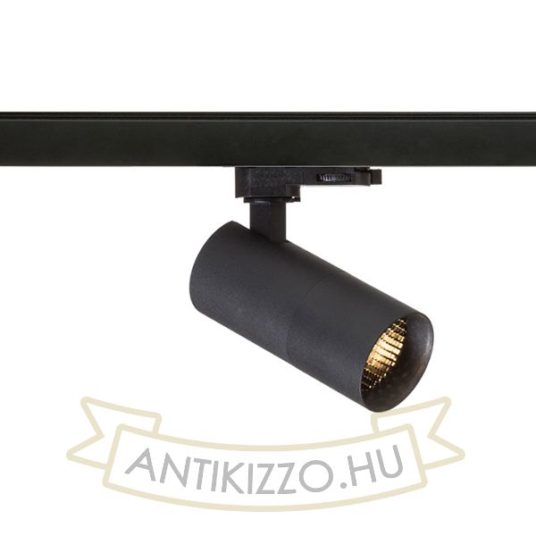 FORZA három áramkörös sínre fekete  230V LED GU10 10W
