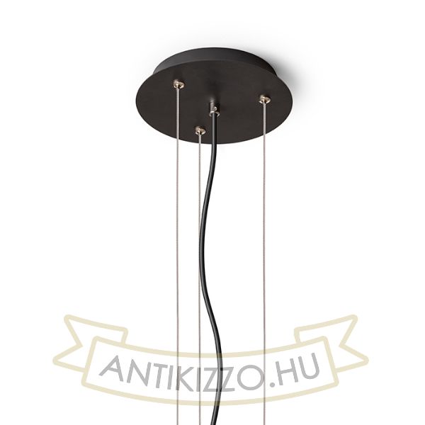 MEZZO 40/60 függesztő készlet fekete  230V 
