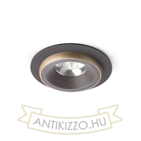 SHARM R I süllyesztett lámpa barna/gyöngyházarany  230V LED 10W 24°  3000K