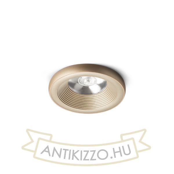 SHARM PLUS süllyesztett lámpa gyöngyházarany  230V LED 10W 24°  3000K