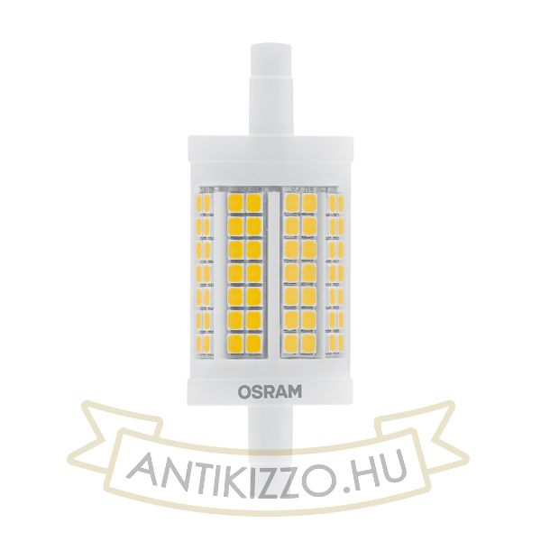 OSRAM LINE 78mm DIMM  világos 230V R7s LED EQ100  2700K