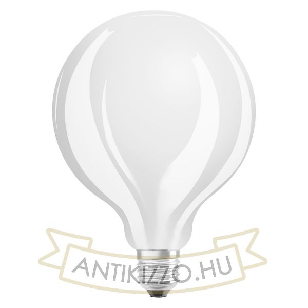OSRAM Retrofit Globe 95 DIMM  opál üveg 230V E27 LED EQ75  2700K