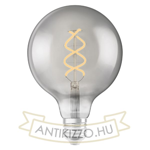 OSRAM Vintage Globe 125 SPIRAL  füstös 230V E27 LED EQ15  1800K