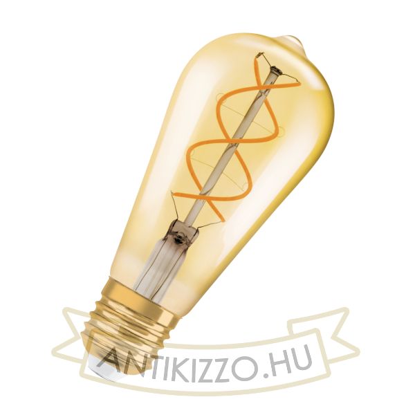 OSRAM Vintage Edison SPIRAL izzó   230V E27 LED EQ25  2000K