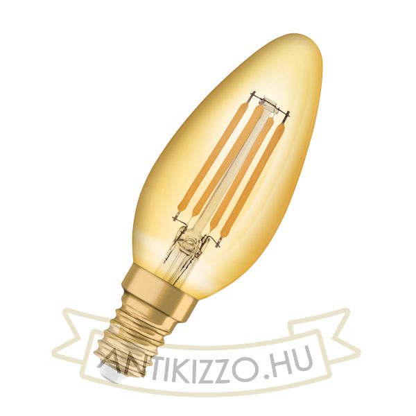 OSRAM Vintage gyertya alakú izzó   230V E14 LED EQ35  2400K