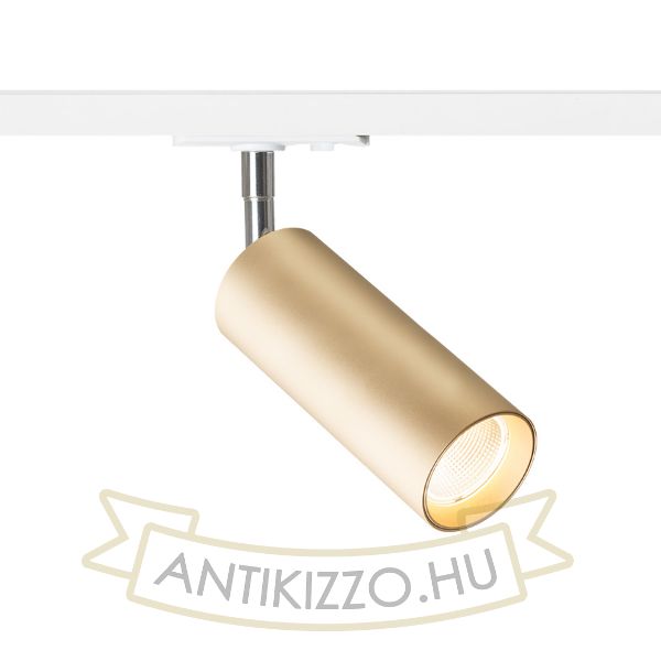 MAVRO egy áramkörös sínre aranysárga 230V LED 12W 38° 3000K