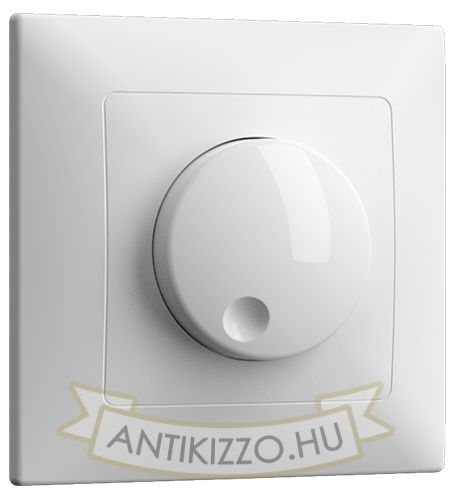 Fényerőszabályzó fali kapcsoló, süllyesztett kivitel
