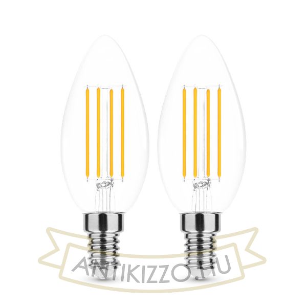 2 DB.LED Filament Canlde C35 7W E14 360° 2700K (806 lumen)