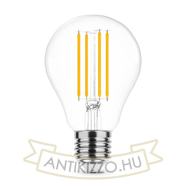 LED Izzó Filament A60 8W E27 360° 4000K (1055 lumen)