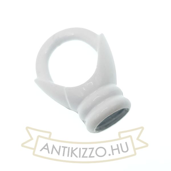 Lámpa tartógyűrű fehér - belső menetes 12mm