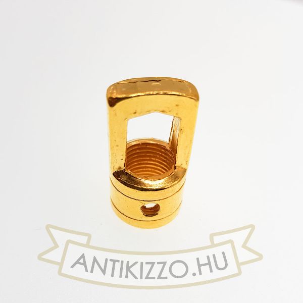 Lámpa tartógyűrű arany - belső menetes 14mm