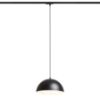GLADYS 30 egy áramkörös sínre fekete/aranysárga 230V LED E27 15W