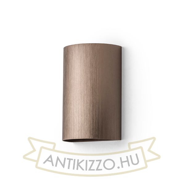 CAPRI R fali lámpa  csiszolt bronz 230V LED GU10 2x9W