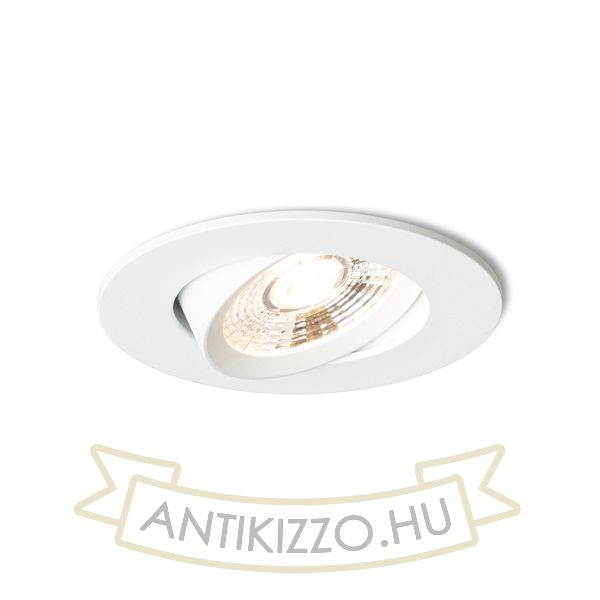 NEFRIT DIMM süllyesztett lámpa fehér 230V LED 6W 36° 3000K