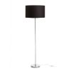 NYC/RON 40/25 állólámpa  Polycotton fekete/króm 230V LED E27 15W