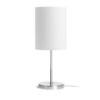 NYC/RON 15/20 asztali lámpa  Polycotton fehér/nikkel 230V LED E27 15W