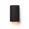 RON W 15/25 fali lámpa Polycotton fekete/fehér PVC 230V LED E27 15W