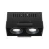 ELECTRA II GU10 frameless fekete 230V LED GU10 8W