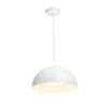 GLADYS 40 függő lámpa fehér/fehér 230V LED E27 30W