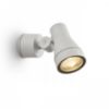 DIREZZA fali lámpa ezüstszürke  230V LED GU10 8W IP54